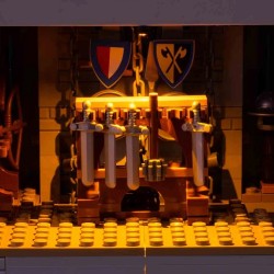 Light My Bricks - Lighting set suitable for LEGO Lion Knights' Castle 10305