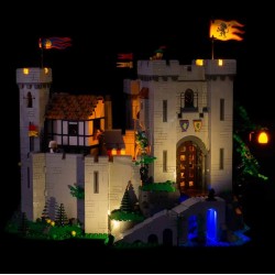 Light My Bricks - Lighting set suitable for LEGO Lion Knights' Castle 10305