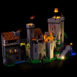 Light My Bricks - Verlichtingsset geschikt voor LEGO Light My Bricks - Lighting set suitable for LEGO Lion Knights' Castle 10305