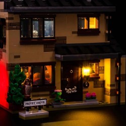 Light My Bricks - Lighting set suitable for LEGO 4 Privet Drive 75968