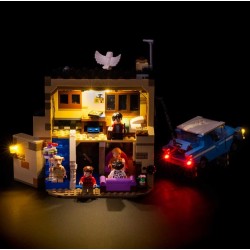 Light My Bricks - Lighting set suitable for LEGO 4 Privet Drive 75968