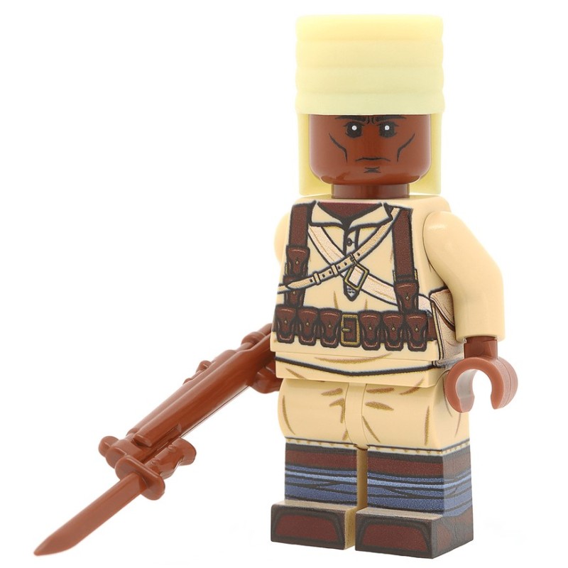 WW1 King's African Rifles Askari Minifigure
