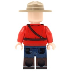 Canadian Mountie Minifigure