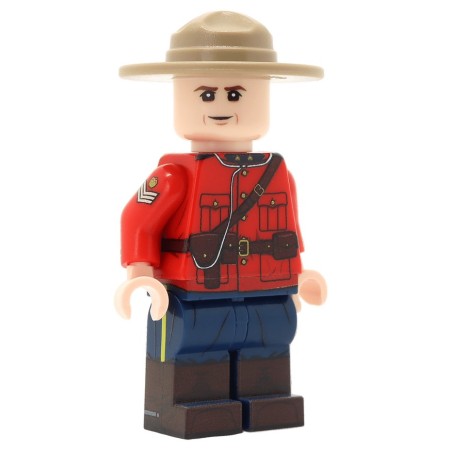 Canadian Mountie Minifigure