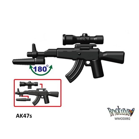AK47s + Bayonett + Scope