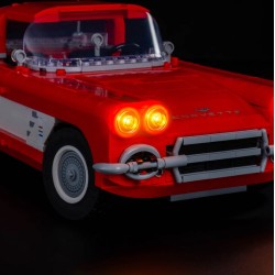 Light My Bricks - Beleuchtungsset geeignet für LEGO Chevrolet Corvette 1961 10321