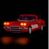 Light My Bricks - Lighting set suitable for LEGO Chevrolet Corvette 1961 10321