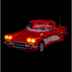 Light My Bricks - Lighting set suitable for LEGO Chevrolet Corvette 1961 10321