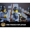 Brickmania WWI Franse Infantry