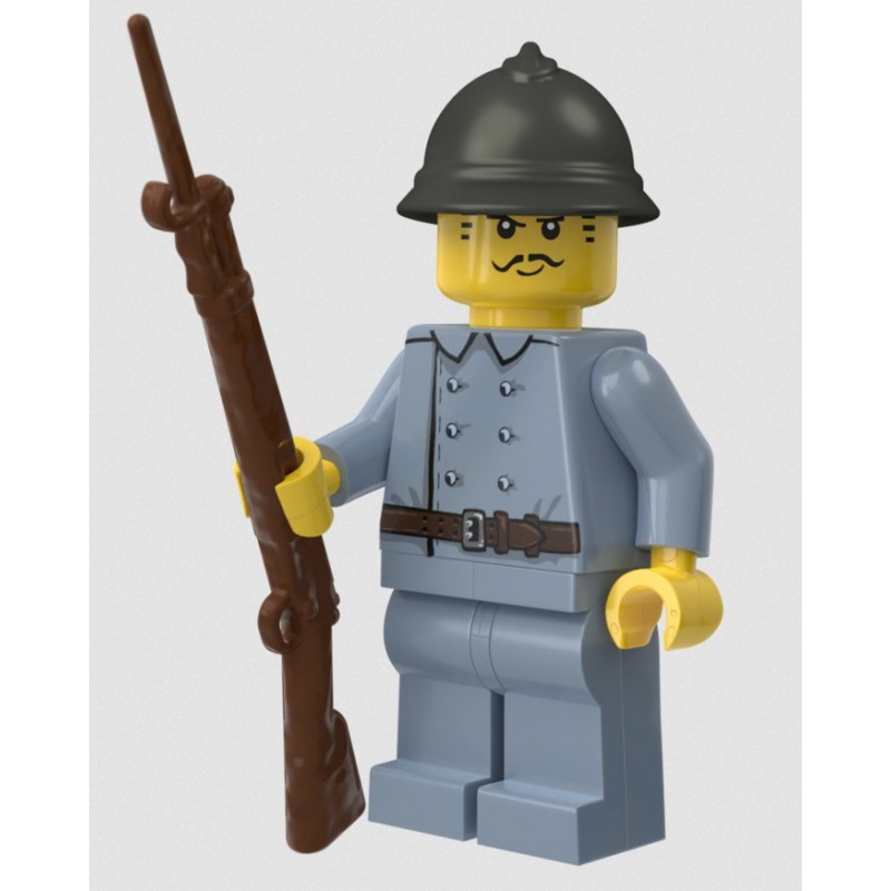 Brickmania WWI Franse Infantry