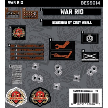 War Rig - Sticker Pack