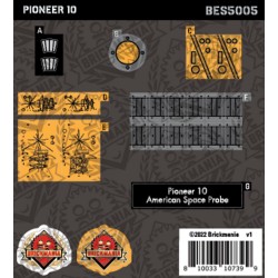 Pioneer 10 - Sticker Pack