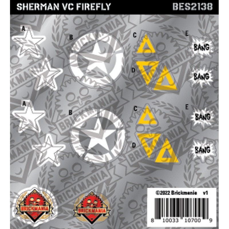 Sherman VC Firefly - Sticker Pack
