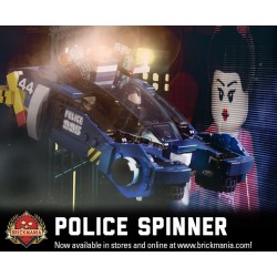 Police Spinner - Sticker Pack
