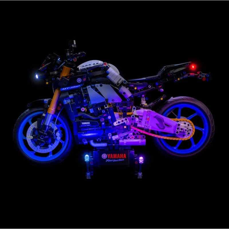 Light My Bricks - Beleuchtungsset geeignet für LEGO Technic Yamaha MT-10 SP 42159