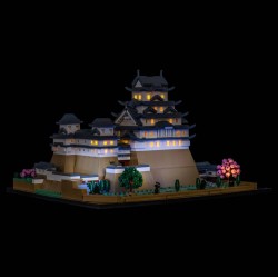 Light My Bricks - Lighting set suitable for LEGO Himeji Castle 21060