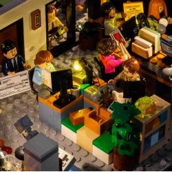 Light My Bricks - Verlichtingsset geschikt voor LEGO The Office 21336