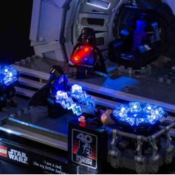 Light My Bricks - Beleuchtungsset geeignet für LEGO Star Wars Emperor's Throne Room Diorama 75352