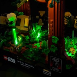 Light My Bricks - Verlichtingsset geschikt voor LEGO Star Wars Endor Speeder Chase Diorama 75353