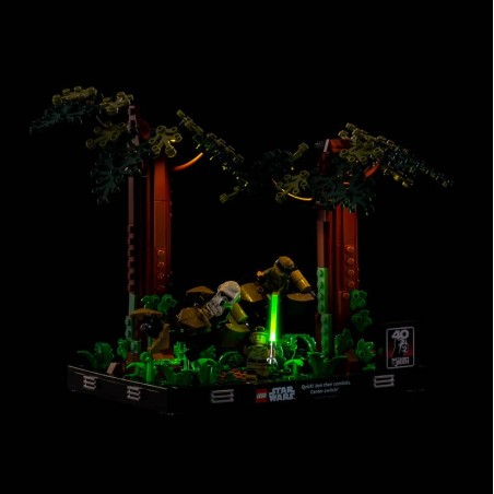 Light My Bricks - Lighting set suitable for LEGO Star Wars Endor Speeder Chase Diorama 75353