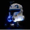 Light My Bricks - Lighting set suitable for LEGO Star Wars Captain Rex Helmet 75349