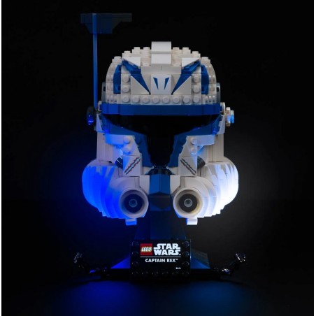Light My Bricks - Lighting set suitable for LEGO Star Wars Captain Rex Helmet 75349
