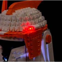 Light My Bricks - Lighting set suitable for LEGO Star Wars Clone Commander Cody Helmet 75350