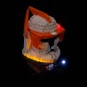 Light My Bricks - Verlichtingsset geschikt voor LEGO Star Wars Clone Commander Cody Helmet 75350