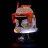 Light My Bricks - Verlichtingsset geschikt voor LEGO Star Wars Clone Commander Cody Helmet 75350