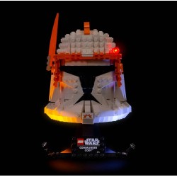 Light My Bricks - Lighting set suitable for LEGO Star Wars Clone Commander Cody Helmet 75350