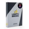 Light My Bricks - Beleuchtungsset geeignet für LEGO Marvel Star-Lord's Helmet 76251