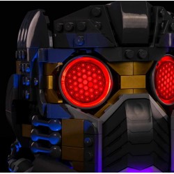 Light My Bricks - Verlichtingsset geschikt voor LEGO Marvel Star-Lord's Helmet 76251