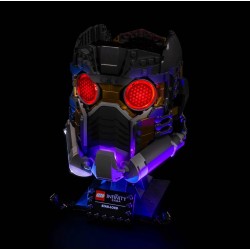 Light My Bricks - Beleuchtungsset geeignet für LEGO Marvel Star-Lord's Helmet 76251