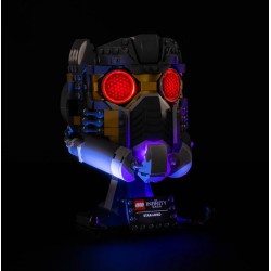 Light My Bricks - Verlichtingsset geschikt voor LEGO Marvel Star-Lord's Helmet 76251