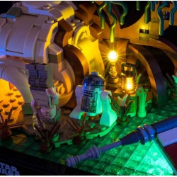 Light My Bricks - Beleuchtungsset geeignet für LEGO Dagobah Jedi Training Diorama 75330