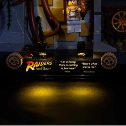 Light My Bricks - Lighting set suitable for LEGO Indiana Jones Temple of the Golden Idol 77015