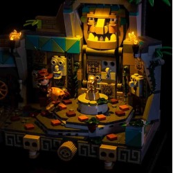 Light My Bricks - Verlichtingsset geschikt voor LEGO Indiana Jones Temple of the Golden Idol 77015