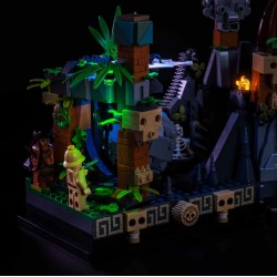 Light My Bricks - Verlichtingsset geschikt voor LEGO Indiana Jones Temple of the Golden Idol 77015