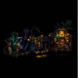 Light My Bricks - Lighting set suitable for LEGO Indiana Jones Temple of the Golden Idol 77015