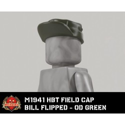 M1941 HBT Field Cap - Bill Flipped