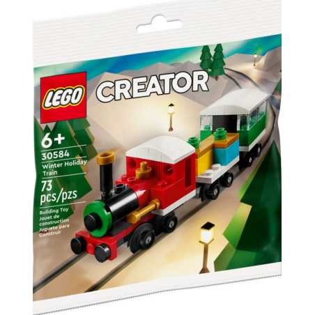 LEGO 30584 Wintervakantietrein (Polybag)