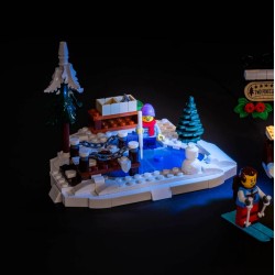 Light My Bricks - Lighting set suitable for LEGO Alpine Lodge 10325