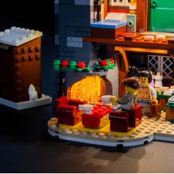 Light My Bricks - Lighting set suitable for LEGO Alpine Lodge 10325