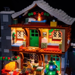 Light My Bricks - Lighting set suitable for LEGO Alpine Lodge 10325