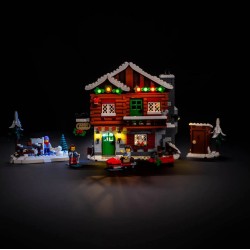 Light My Bricks - Lighting set suitable for LEGO Alpine Lodge 10325