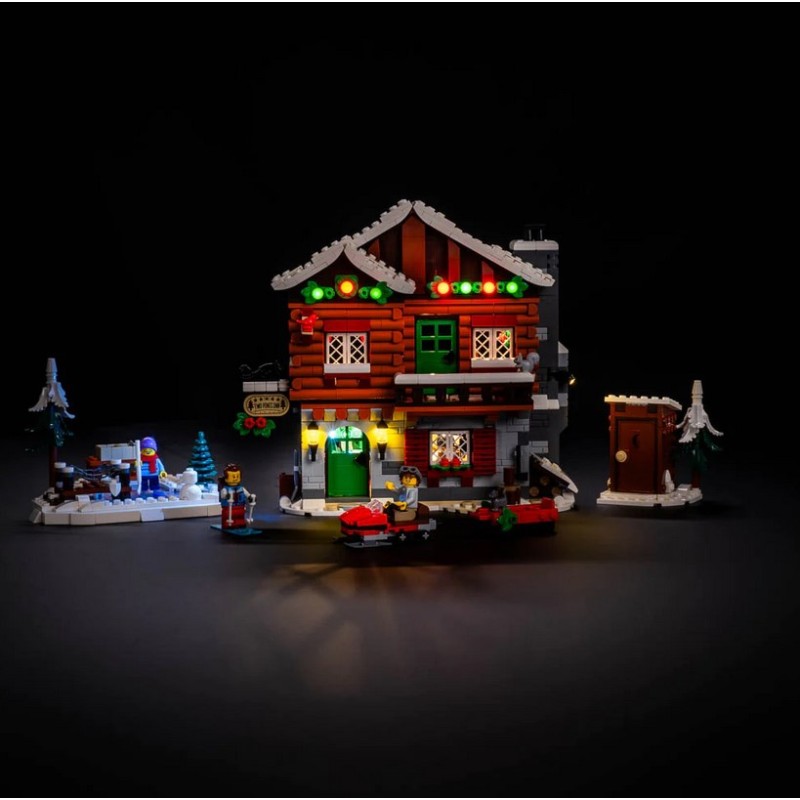 Light My Bricks - Beleuchtungsset geeignet für LEGO Alpine Lodge 10325