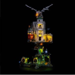 Light My Bricks - Beleuchtungsset geeignet für LEGO Harry Potter Gringotts Wizarding Bank - Collectors' Edition 76417