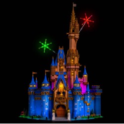 Light My Bricks - Lighting set suitable for LEGO Disney Castle 43222