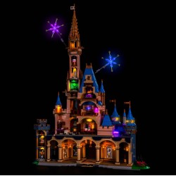 Light My Bricks - Lighting set suitable for LEGO Disney Castle 43222