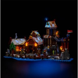 Light My Bricks - Lighting set suitable for LEGO Viking Village 21343